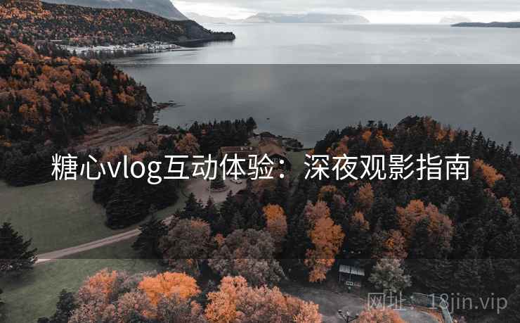 糖心vlog互动体验：深夜观影指南